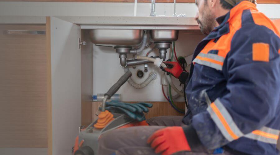 Professional slab leak plumber services in Otter Lake, MI
